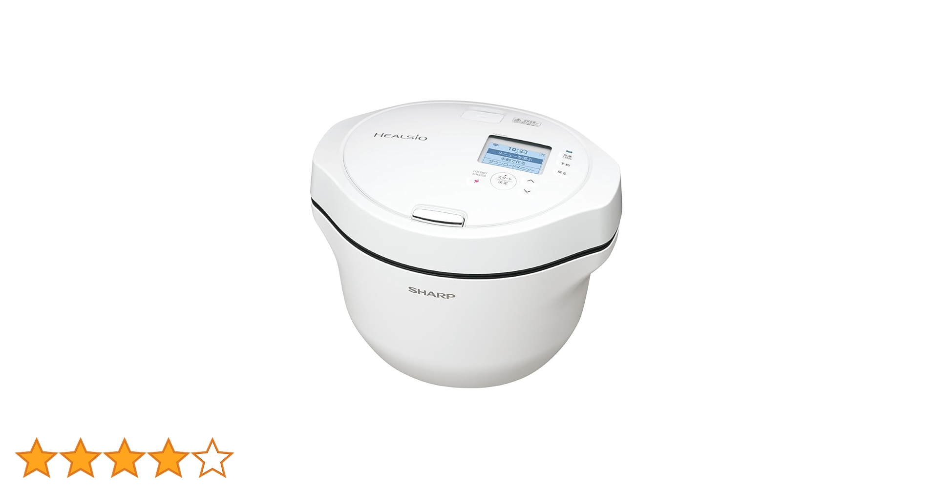 Amazon.co.jp: Sharp Healsio KN-HW24G-W Hot Cook Waterless